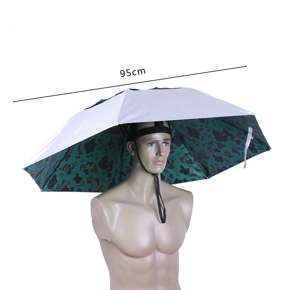 Foldable Head Umbrella Hat Rai - Golf Umbrella 评论和价格