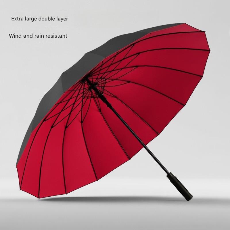 30 Inch 16 Ribs Automatic Doub - Golf Umbrella 评论和价格