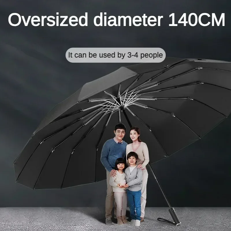 Super Large 140CM Automatic Fo - Golf Umbrella Large 评论和价格