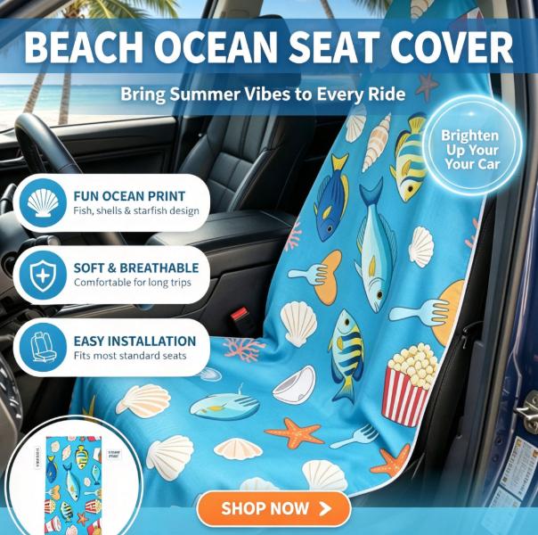 2‑in‑1 Beach Towel Car Seat Co - Golf Towel 评论和价格