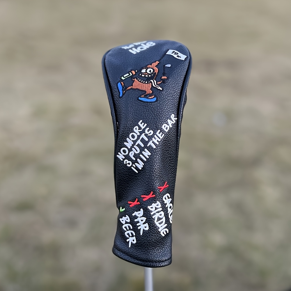 1pc/4pcs Cartoon Pirate Patter - Golf Driver 评论和价格