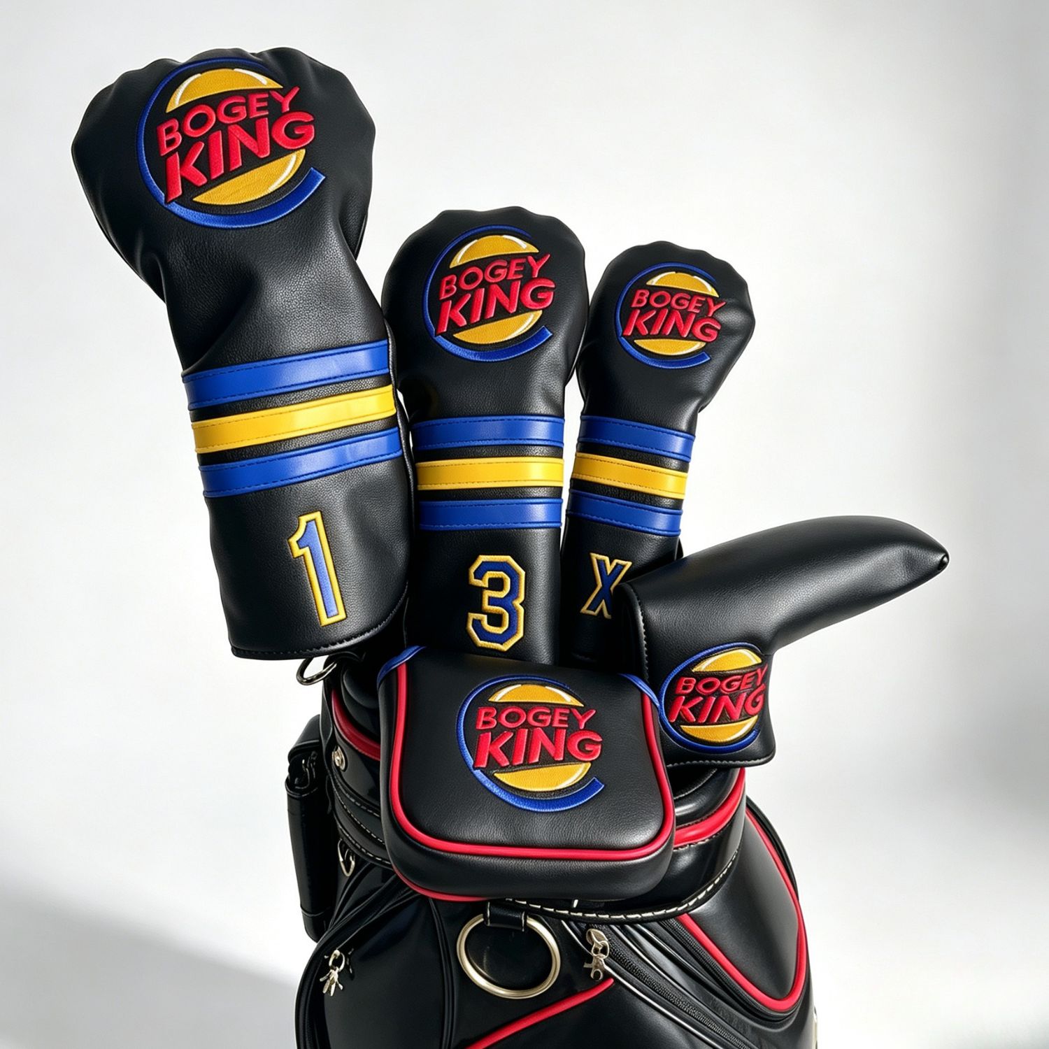 Funny Bogey King Golf Headcove - Golf Putter 评论和价格