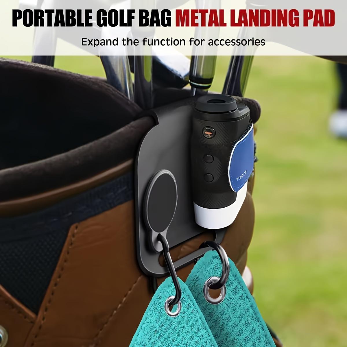 Magnetic Golf Bag Landing Pad（ - Golf Rangefinder 评论和价格