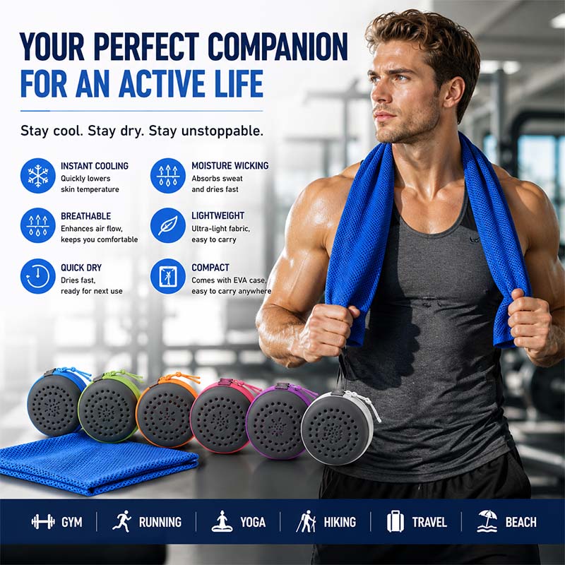 Instant Cooling Towel with EVA - Golf Towel 评论和价格