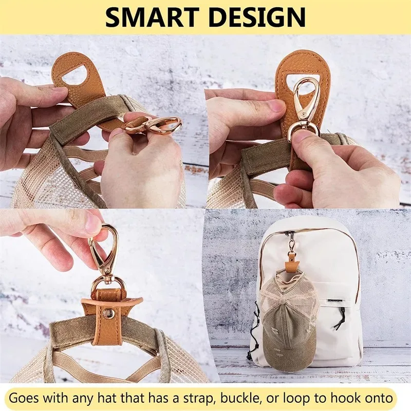 Travel Hat Clip Leather Simple - Golf Gloves 评论和价格