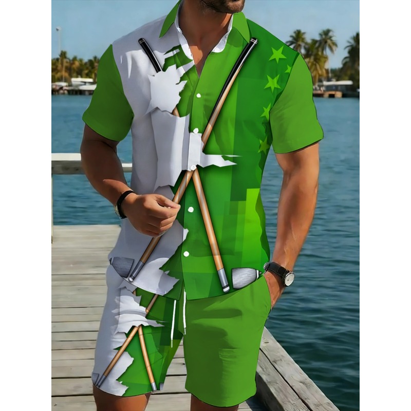 Men's Lightweight Casual Green - Golf Clubs 评论和价格